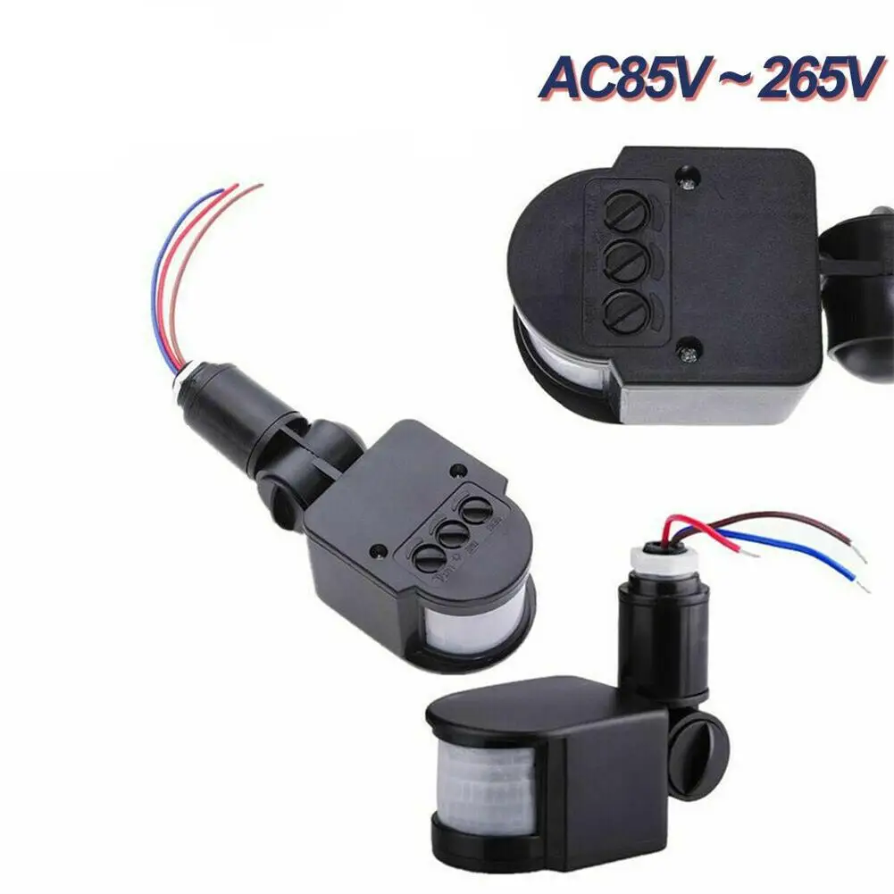 Инфракрасный настенный светильник с датчиком движения 180 градусов