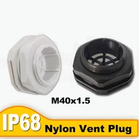 10 pcs m40x1 5 plastic waterproof air vent valve nylon led lamp vent plug e ptfe m401 5 stop plug