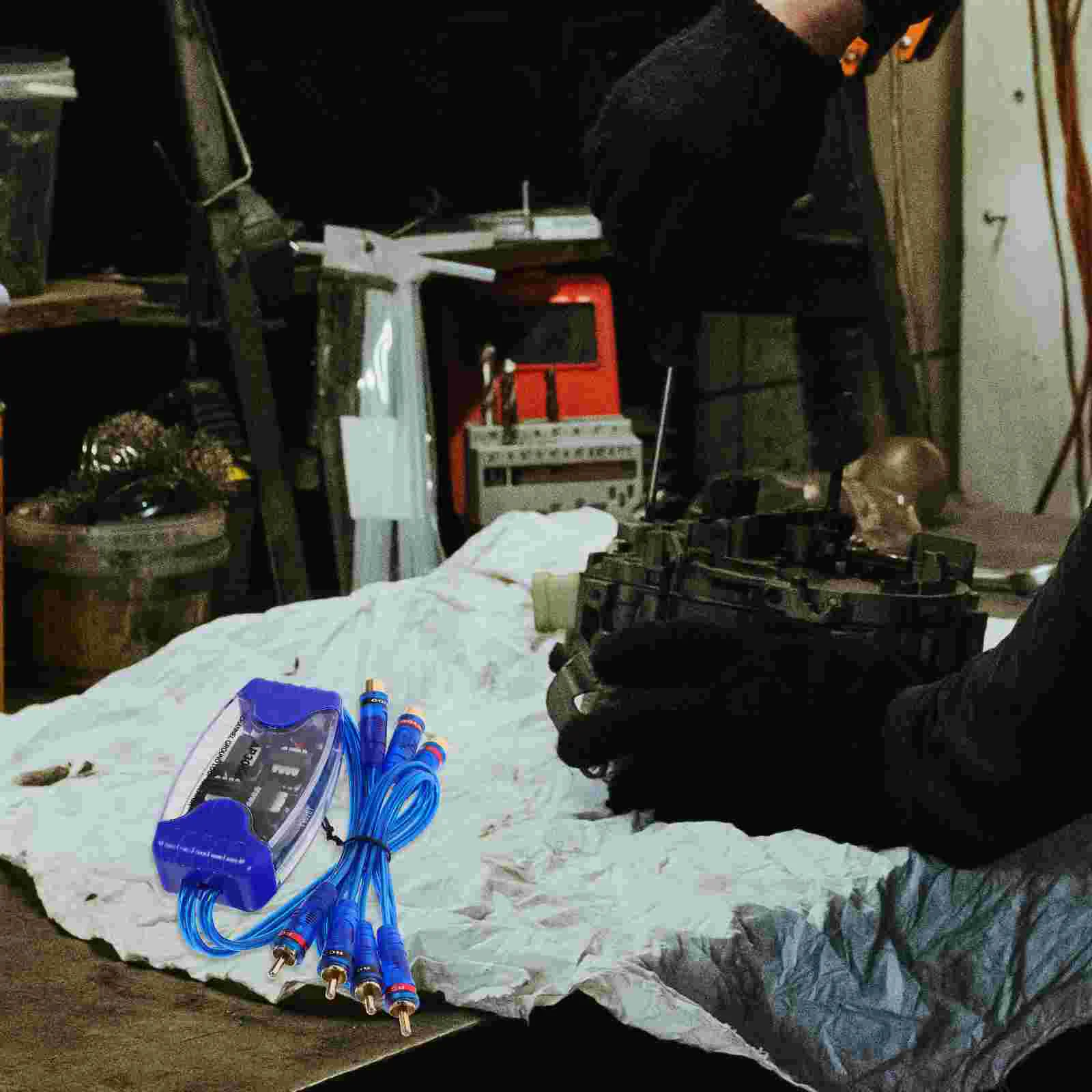 Сетчатый автомобильный аудиофильтр изолятор контура заземления для шумовой