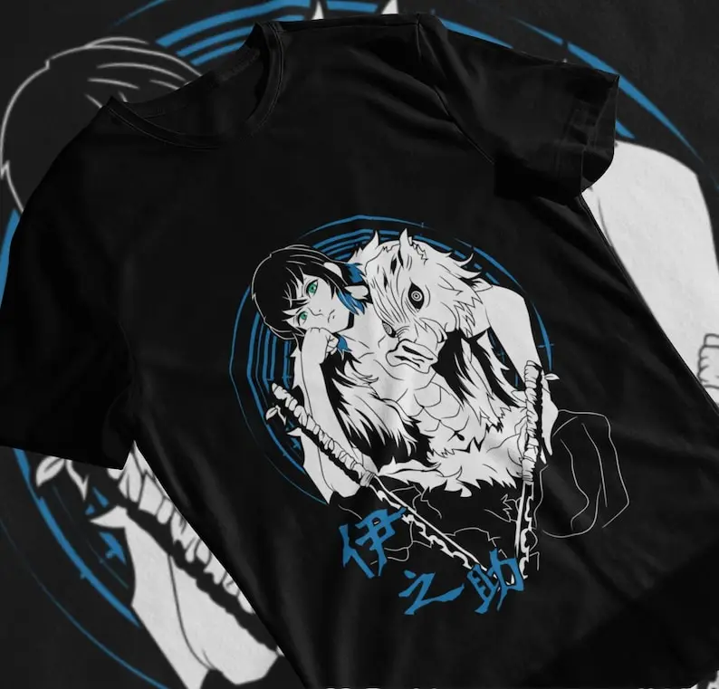 Футболка аниме Убийца демонов подарок Kimestu No Yaiba Lovers Manga Japa