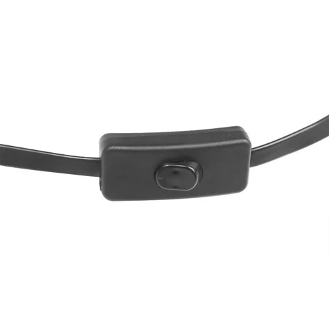 60 см OBD2 16-контактный прямоугольный удлинительный кабель «папа-мама» с диагностическим инструментом кабеля переключателя питания OBD