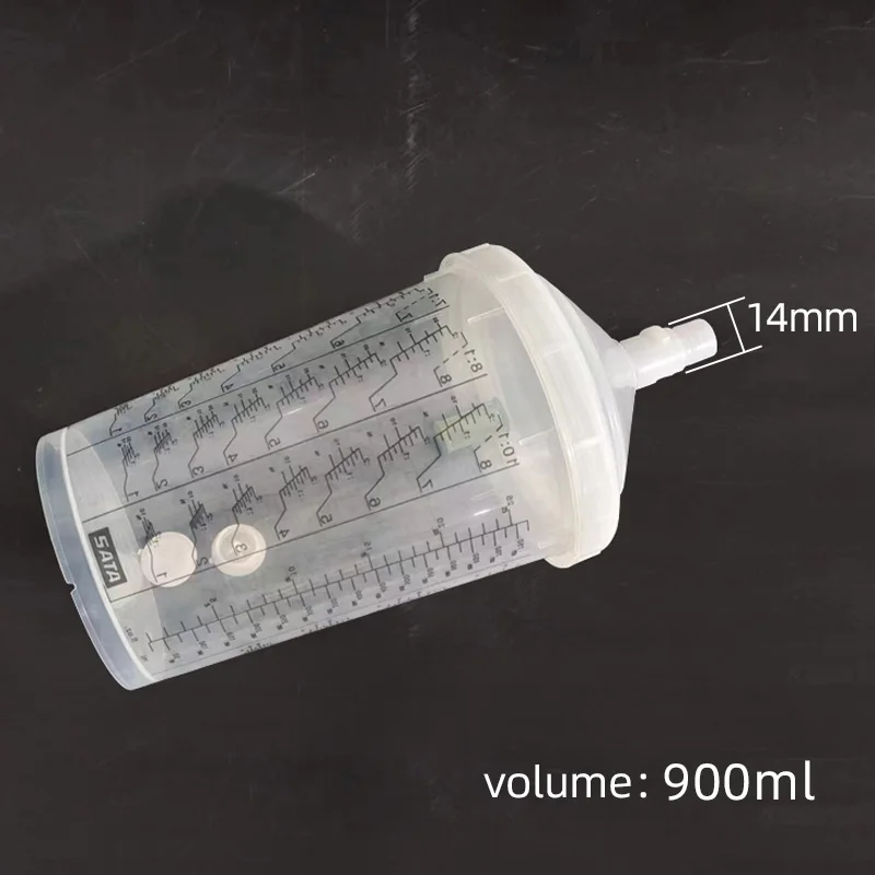 Подходит для бесконтактного аэрографа Sata 900 мл краска на масляной основе