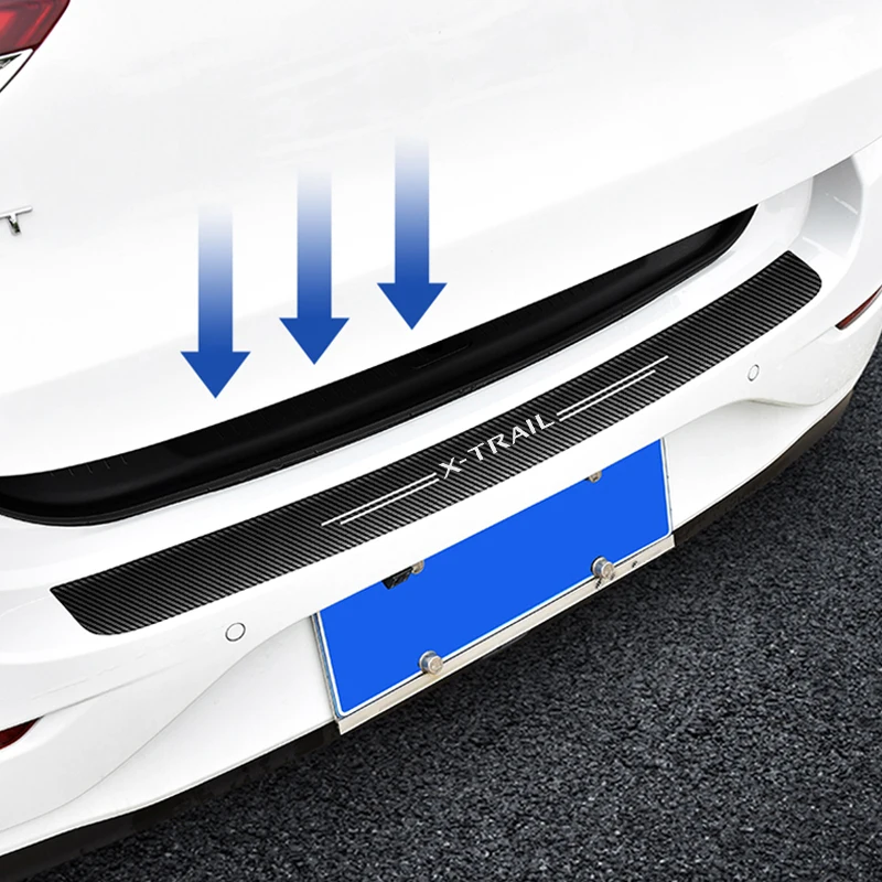 Наклейки на задний бампер автомобиля наклейки аксессуары для Nissan Xtrail X Trail T30 T31 T32
