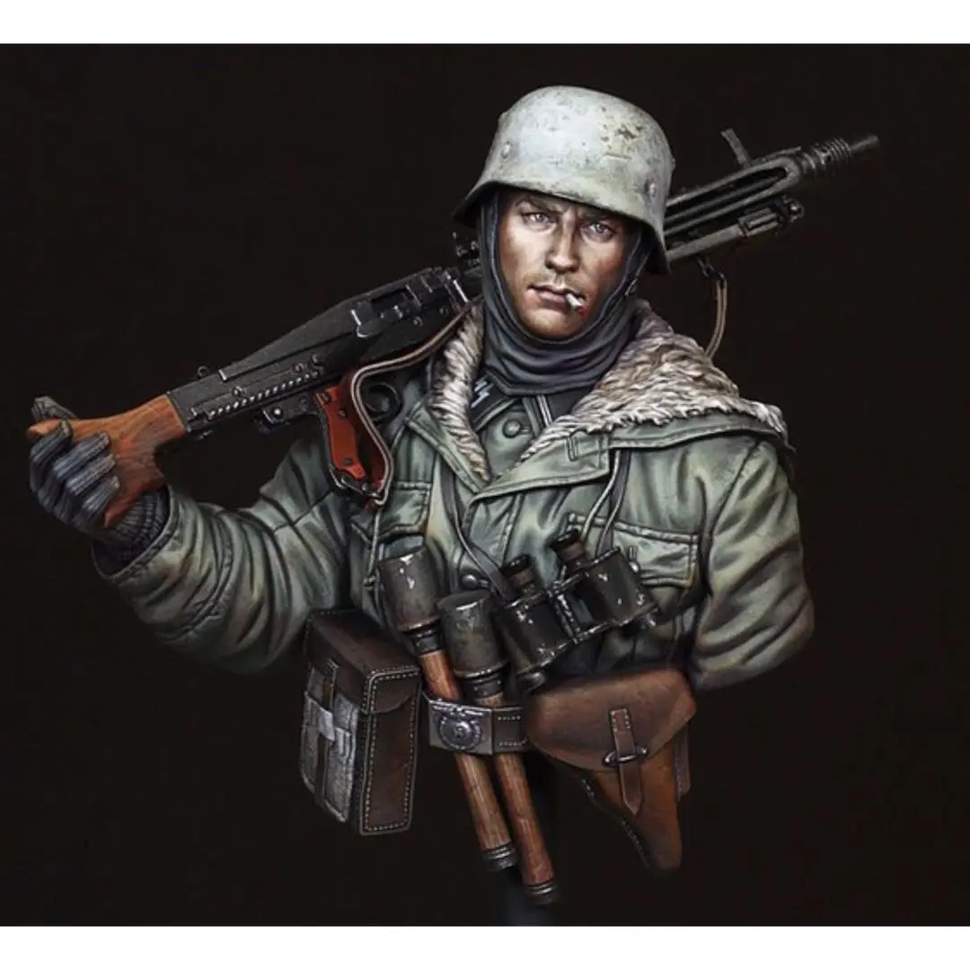 

1/16 Resin Model Bust GK， Unassembled and unpainted kit