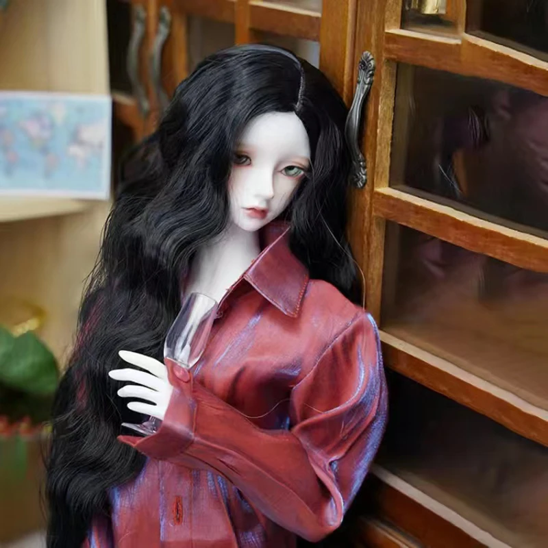 

Bid Doll Accessories High Temperature Silk Long Wig
