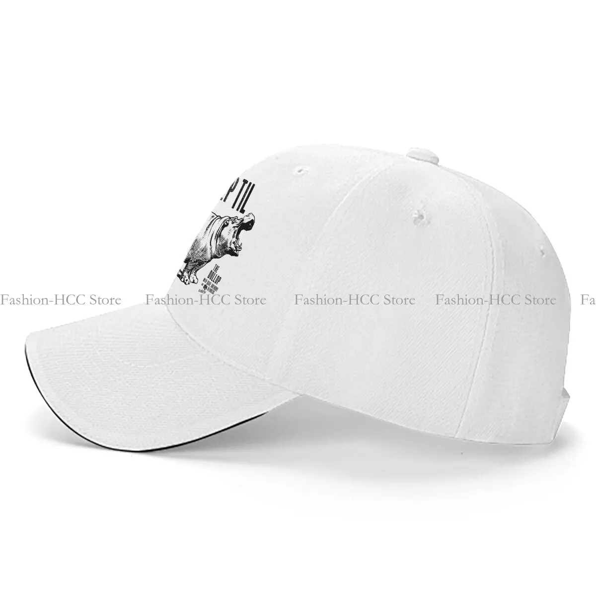 Summer Cap Sun Visor NSTH Hip Hop Hippo Peaked Hats