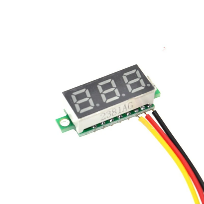 0.28 inch Digital LED Mini Display Module DC 0-100V Voltmeter Voltage Tester LED Panel Meter 0.28