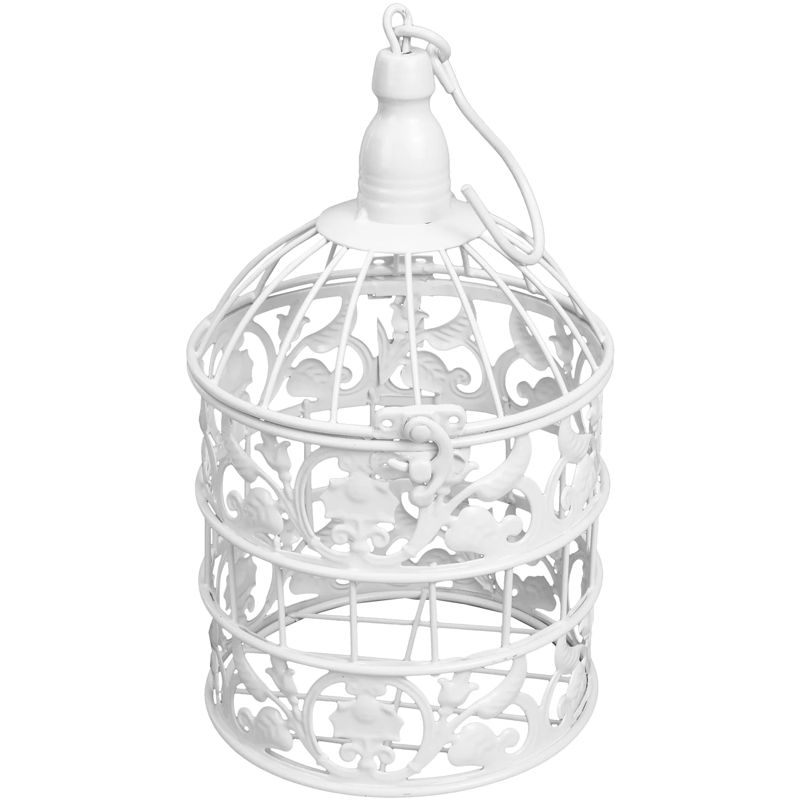 

Decor Wrought Iron Decorative Birdcage Delicate Desktop Decoration Storage Showcase Simple