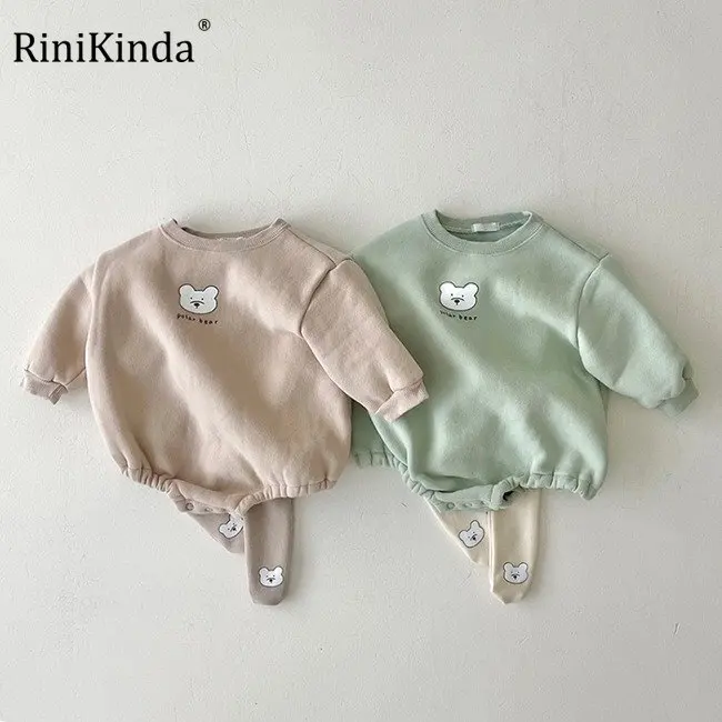 

Детский комбинезон с длинным рукавом, с мультяшным принтом