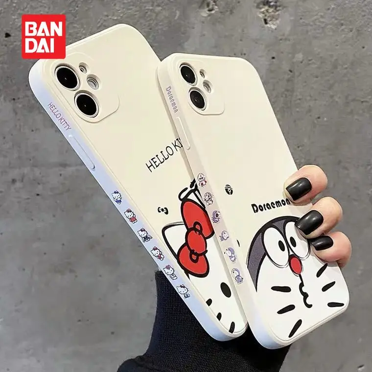 

Bandai Disney Phone Case for iphone 13 13Pro 12 12Pro 11 Pro X XS Max XR 7 8 Plus Kawaii Cartoon Protective Covers Soft Shell