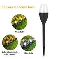 aisitin new solar candle light outdoor villa garden decorative lawn light waterproof led landscape floor light