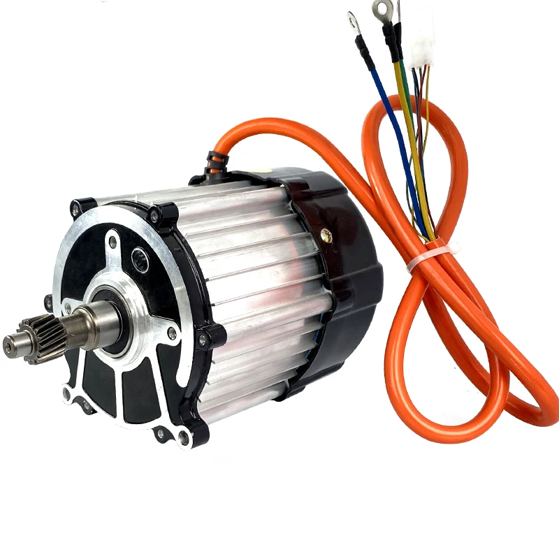 

Electric Tricycle 48v 60v 72v 1500w 1800w 3200rpm 3900rpm High Speed Brushless Differential Motor