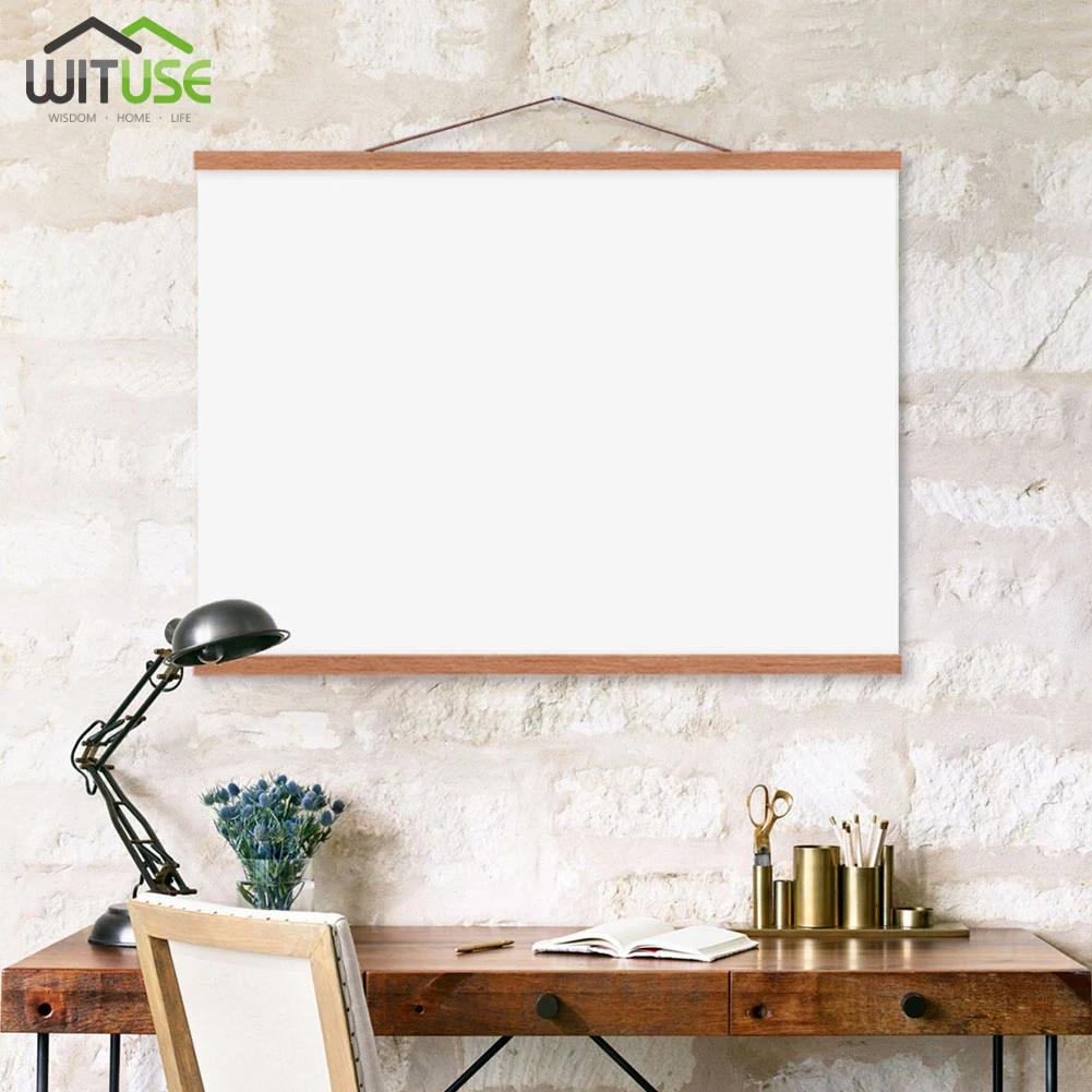 

Фоторамка деревянная для творчества, фоторамка, фоторамка, держатель постера, Висячие свитки, домашняя декоративная рамка для стен 21-60 см