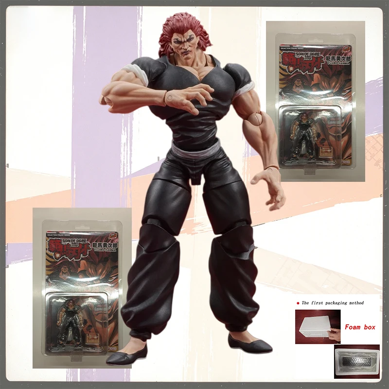 Фото Оригинальная коллекционная фигурка DIG DIGACTION Baki The Grappler Hanma Yujiro 1/24, аниме-модель, подарок, в наличии №1