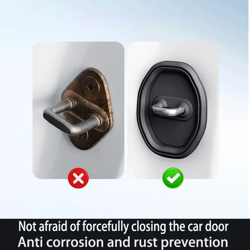 Автомобильная задняя панель крышка универсальная Пряжка для дверного замка