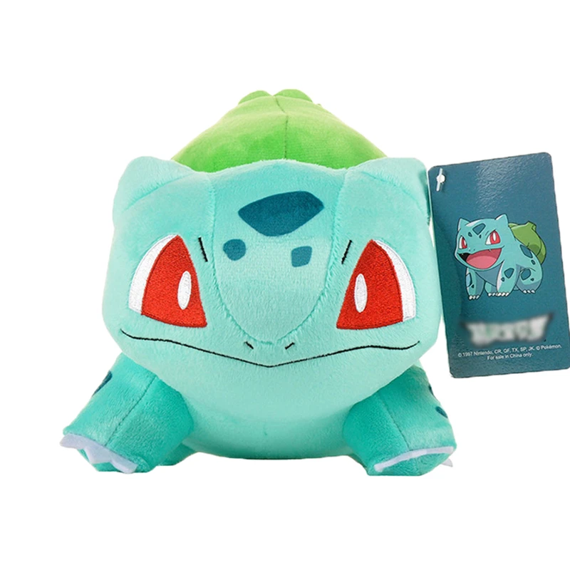 

Bulbasaur Pokemon Plush Doll Pikachu Stuffed Toys for Children Charmander Squirtle Psyduck Eevee Snorlax Lapras Kids Gift