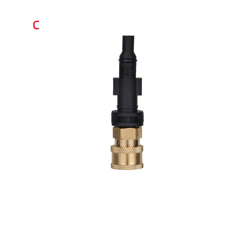 

Адаптер для мойки высокого давления G1/4 дюйма, быстроразъемное соединительное сопло для Karcher LAVOR Black Decker Bosch Parkside, чистящая машина