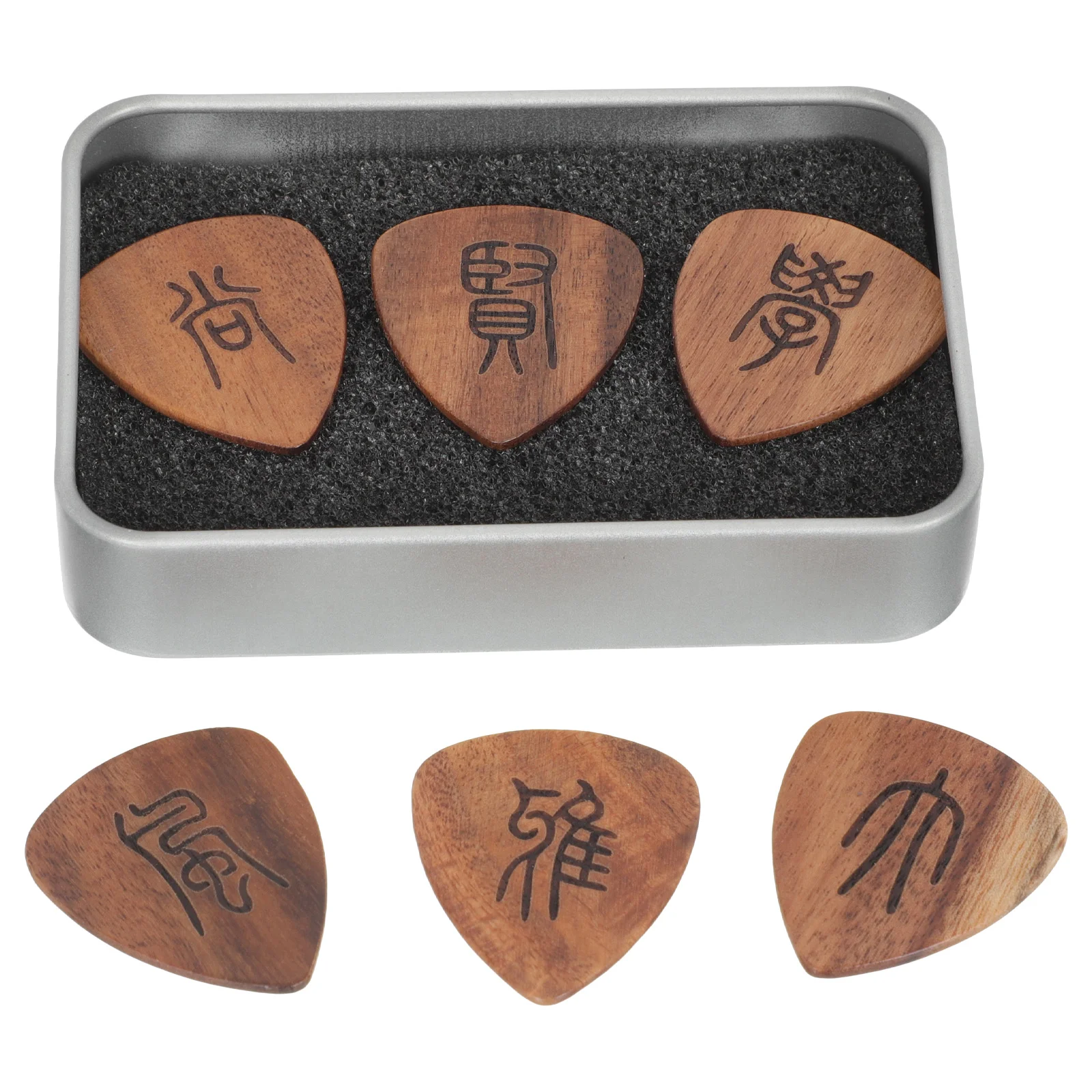 

1Set Picks Folk Guitar Pick Guitar Plectrum Portable Guitar, Picks for Performance Guitar Practice