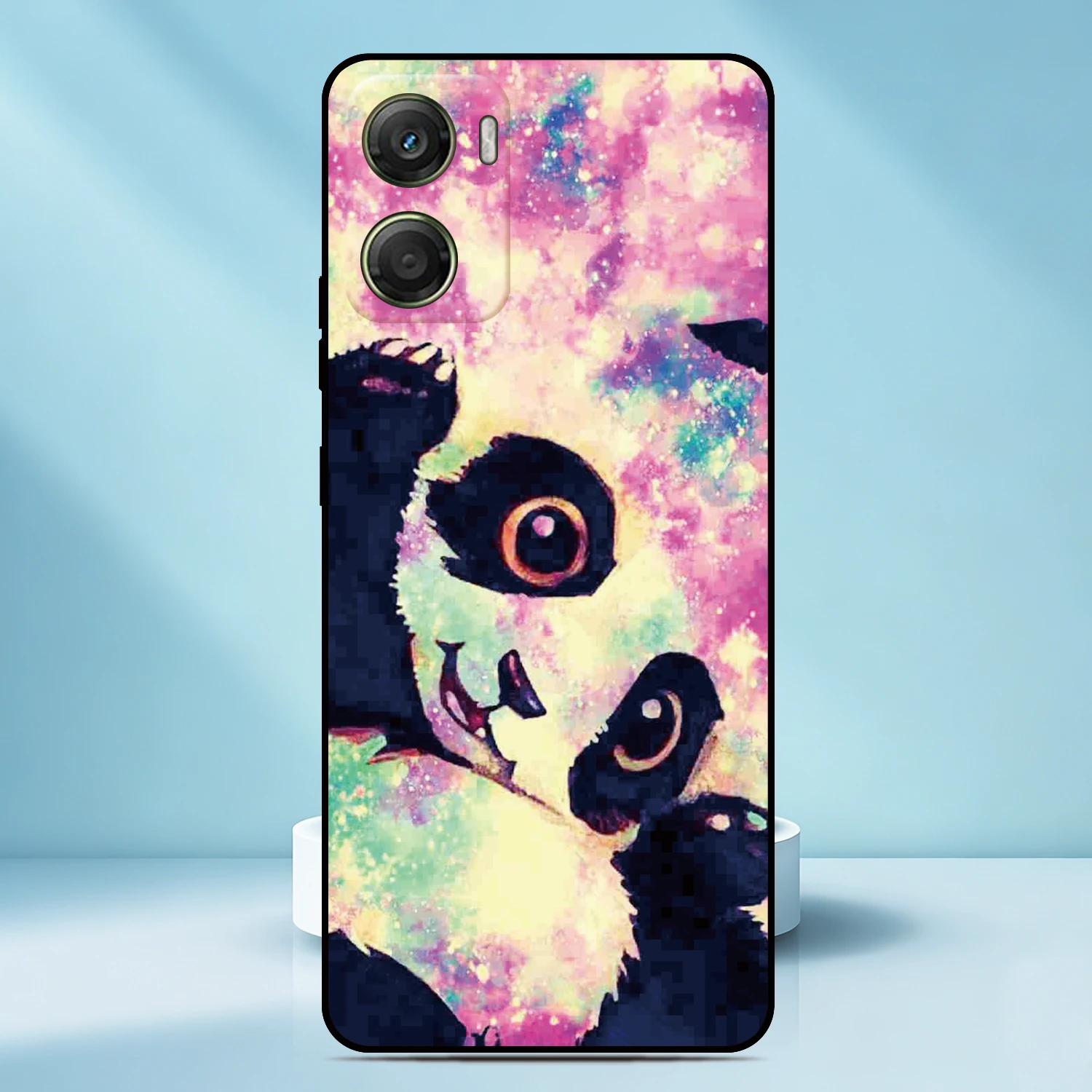 Фото Чехол для телефона с милым рисунком панды для Sony Xperia 1 VIII 10 VII 5 VI V IV III II XZ5 XZ4 XZ3 XZ2 XA2 L3 6 7 8, задняя крышка с индивидуальным фото №3