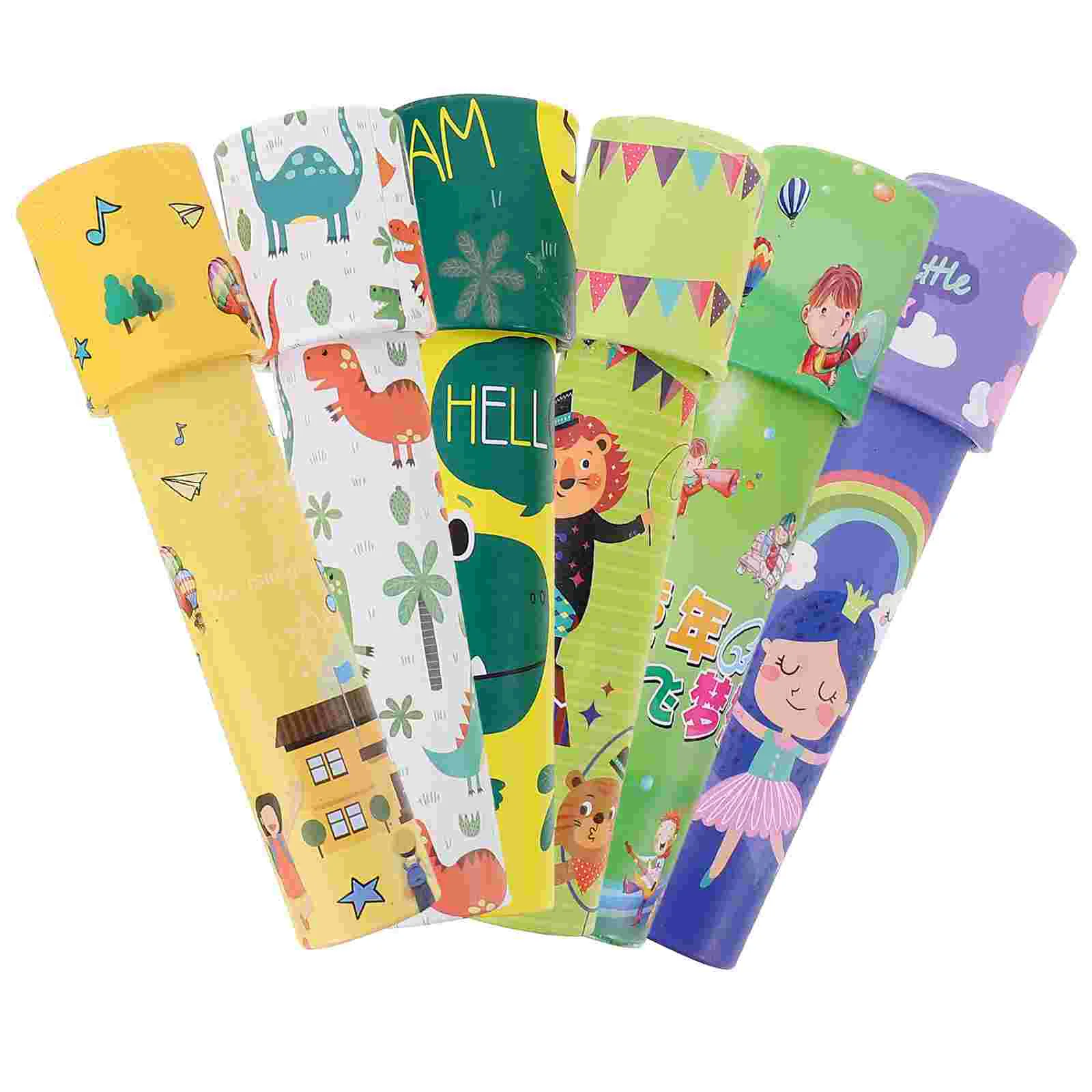 

8 Pcs Educational Toys Kaleidoscope Kids Plaything Basket Observation Paper Toddler