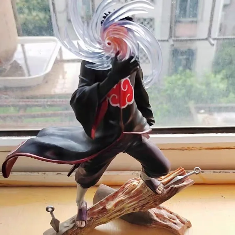 

Naruto Anime Figure Shippuden Akatsuki Tobi GK Uchiha Obito kamui Ver. 26cm PVC Action Figure Statue Model Decoration Dolls Toys