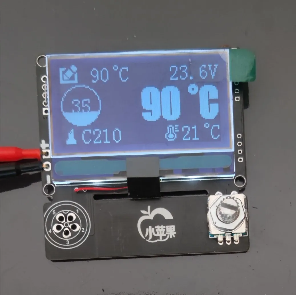 

Панель управления T12/jbc245 с большим экраном 2,4 дюйма, интеллектуальный цифровой дисплей 210, «сделай сам», мощная сварочная станция 936, автоматическая