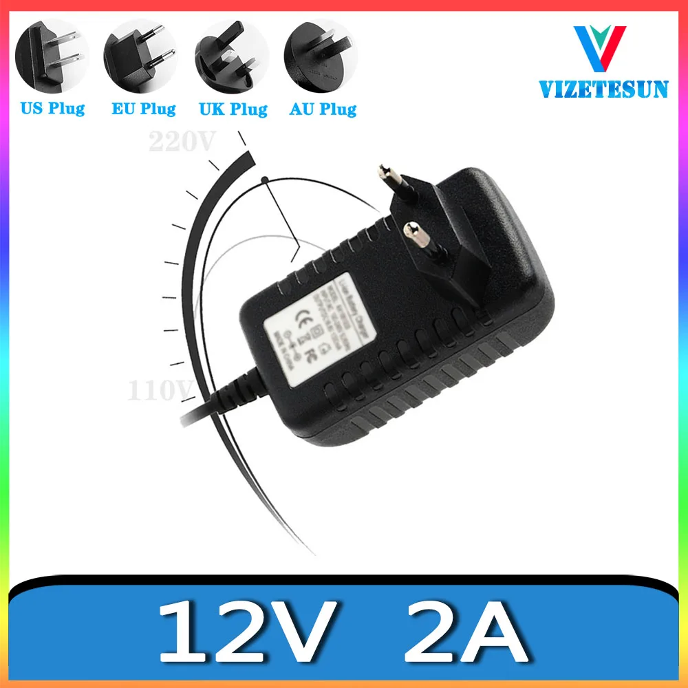 

UK 12V 2A Air Purifier Power Adapter 12V 2000MA Universal Regulated Power Cord DC 5.5*2.1MM