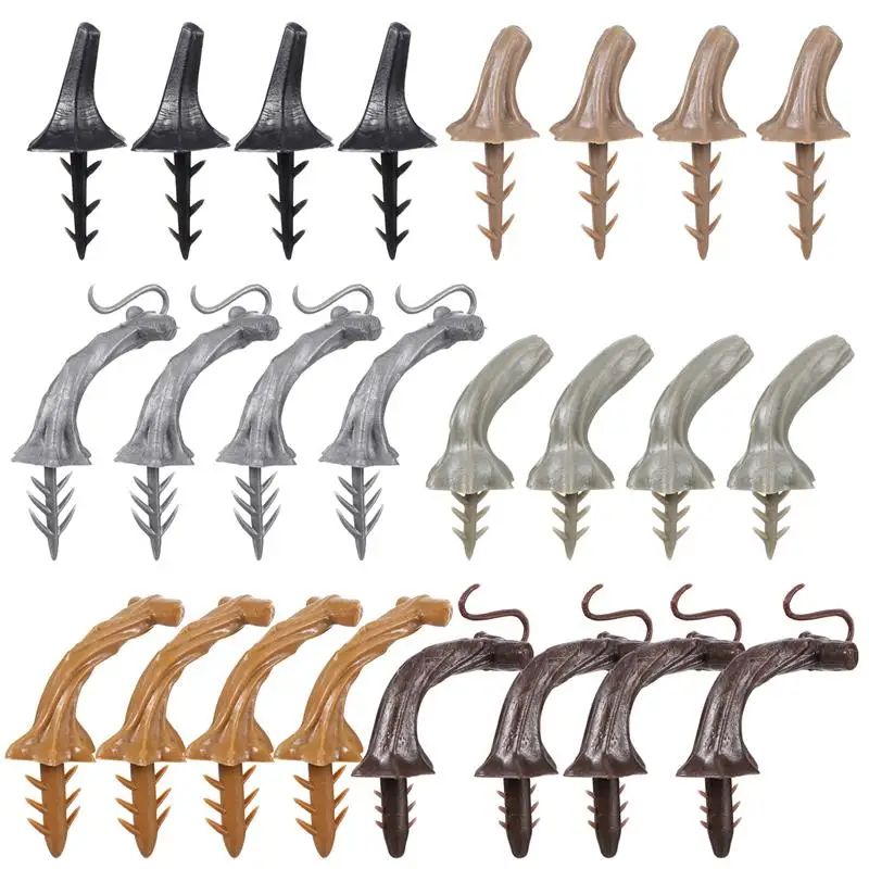 

24 шт., пластмассовая Тыква с ручкой «сделай сам»