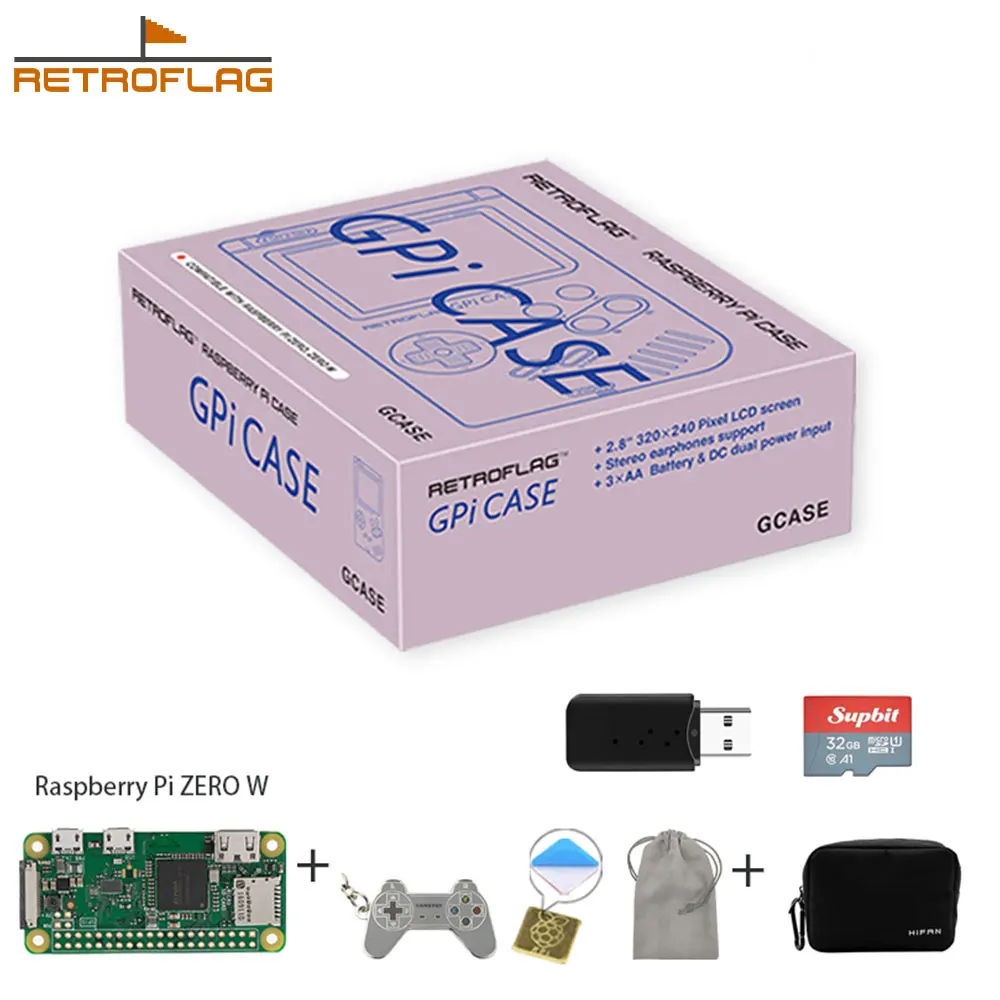 

В наличии! Чехол для Raspberry Pi Zero / Zero W / Zero 2 W, с картой Micro SD 32G