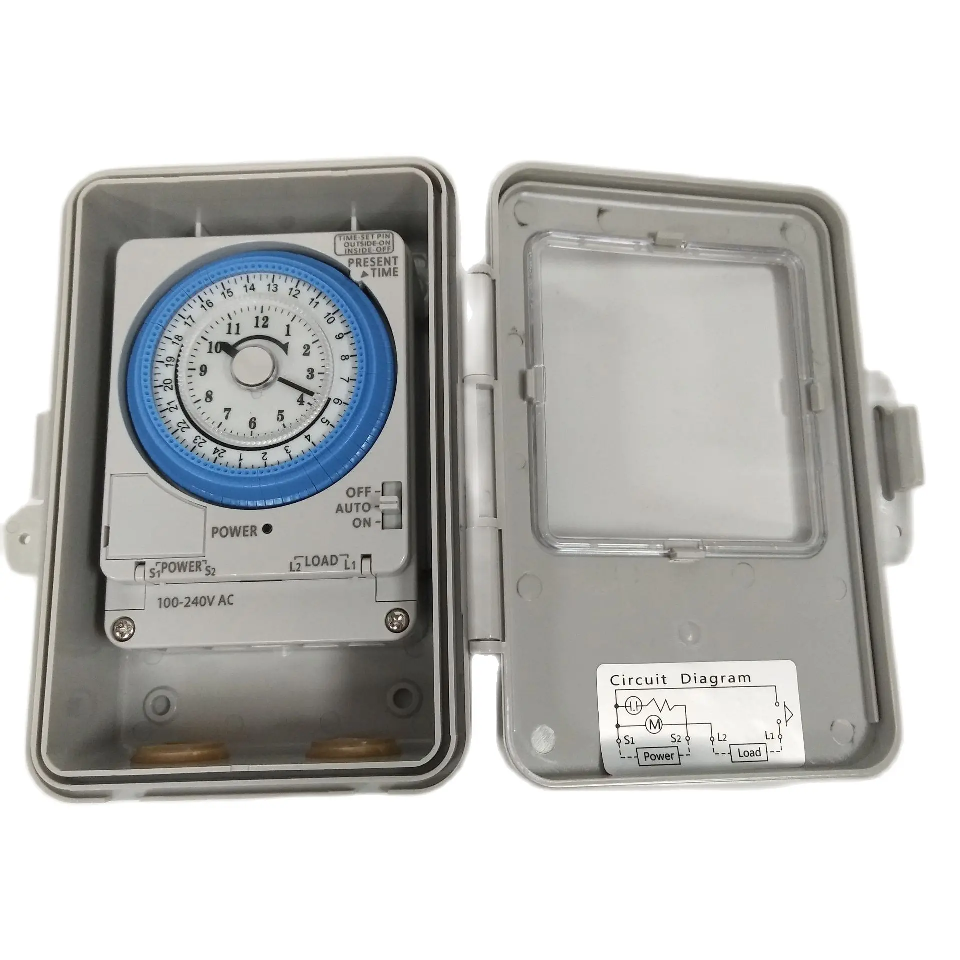 Механический таймер TB388, 15 минут, 24 часа, 220 В переменного тока, 10 А