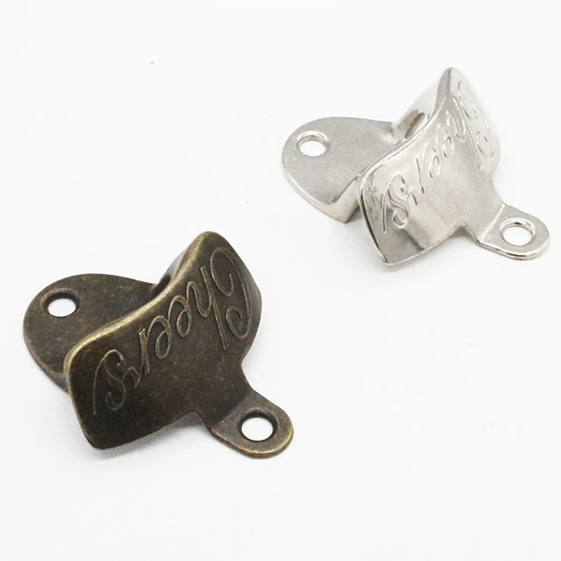 

Retro Beer Bottle Opener Wall Mounted Vintage Bar Cafe Wall Decoration Beer Openers BBQ Camping DIY Door Opener Tools