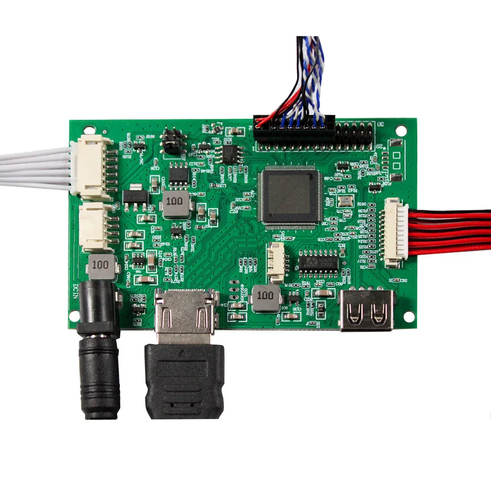 Фото Плата драйвера USB Hd-Mi и Tft ЖК-дисплей USB-аудиоинтерфейс Сменный ЖК-экран 12,3 дюйма 1920x480 Рекламный экран №2