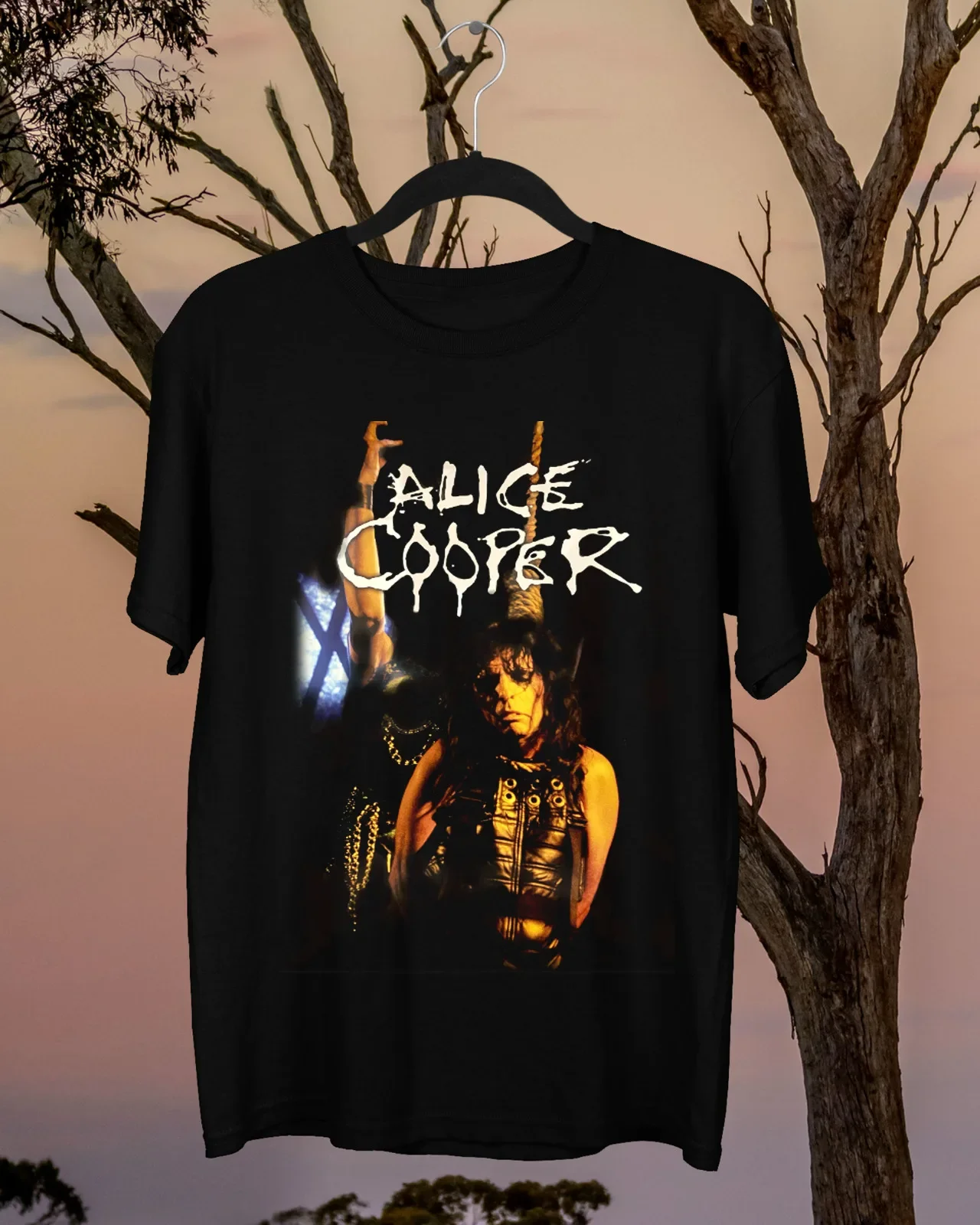 Алиса Купер подарок для фаната короткий рукав черный все размеры
