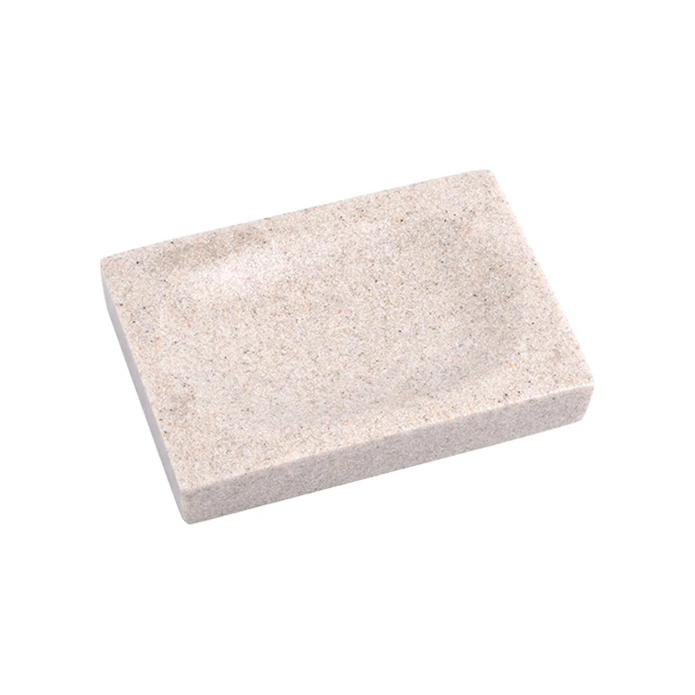 

Restaurant Free Standing Living Room Washroom Soap Dish Shower Multifunctional Bathroom Accessory Marble Grain Portable