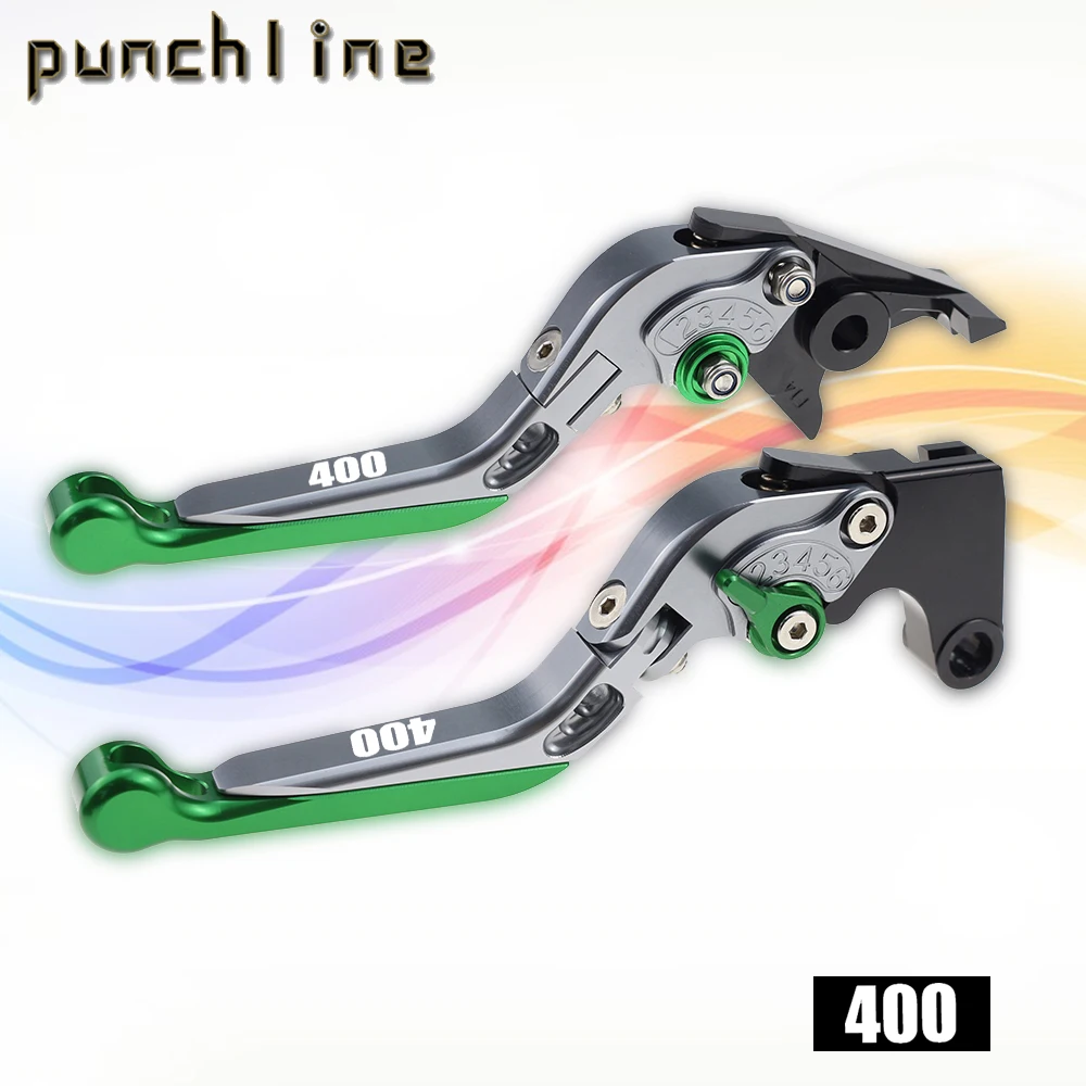 

Fit For Ninja 400 Z400 2018-2021 Z400 Motorcycle CNC Accessories Folding Extendable Brake Clutch Levers Adjustable Handle Set