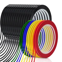 24 rolls whiteboard thin tape 216 feet per roll 18 inch art graphic chart grid electrical tape dry erase tape 6 colors
