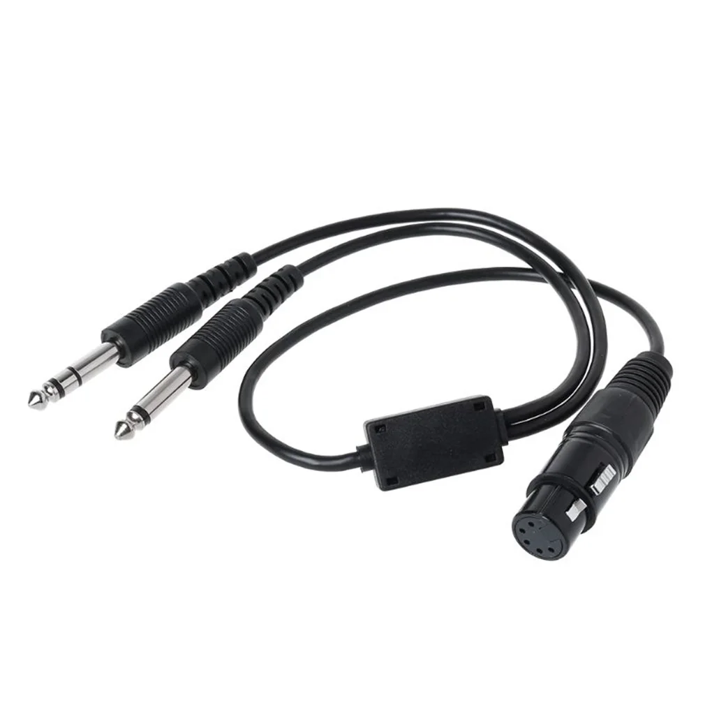 

Aviation Headset to GA Pilot Headset Adapter Headphone Converter Replacement for Airbus XLR