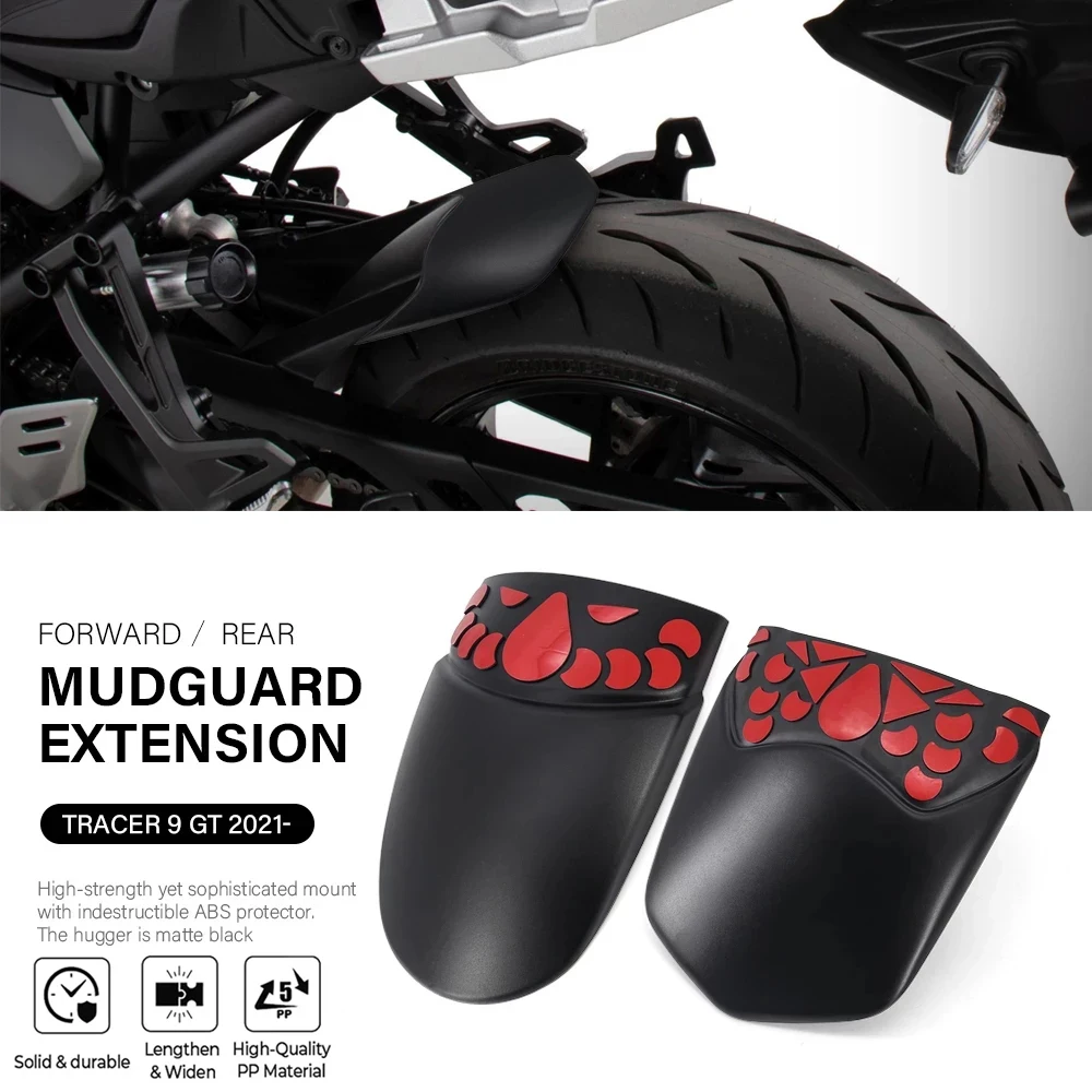 

MKLIGHTECH For YAMAHA MT-09 MT09 Tracer 9 900 GT 2021 2022 Motorcycle Accessories Rear Fender Extension Mudguard Extender Cover