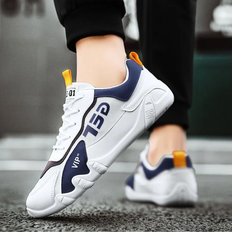 Кроссовки мужские дышащие холщовые Нескользящие повседневная обувь для ходьбы