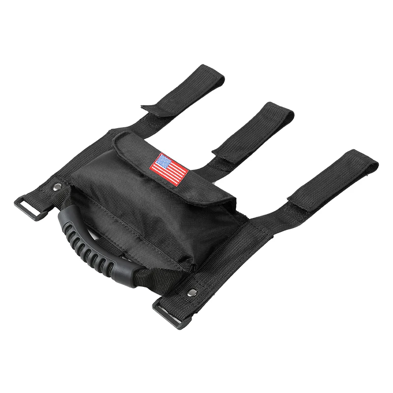 

SHINEKA автомобильный подлокотник, верхняя ручка с сумкой для хранения для Jeep Wrangler TJ JK JL BJ40 1997-2024, аксессуары ...