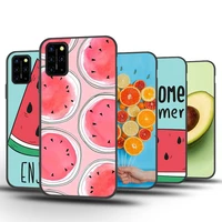 avocado case for infinix note 10 case cute soft cover for infinix hot 10 lite 8 9 play note 7 zero 8 smart 5 4 shockproof cover