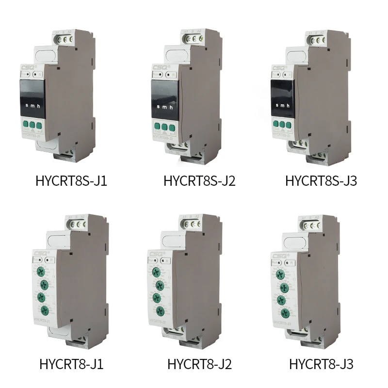 Фото Цифровое реле задержки времени CSQ HYCRT8S-J, регулируемое реле двойного времени 240 В переменного тока, в, таймер №2
