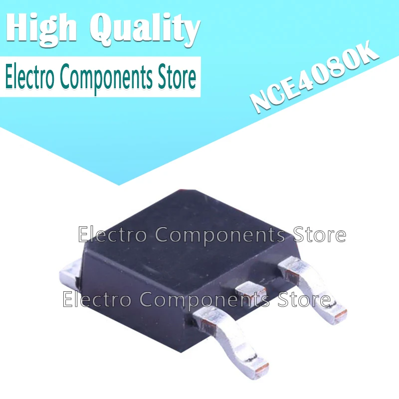 

10Pcs/Lot NCE4080K SMD TO-252 MOS Tube MOSFET NCE 40V/80A MOS Field Effect Transistor 40V 80A