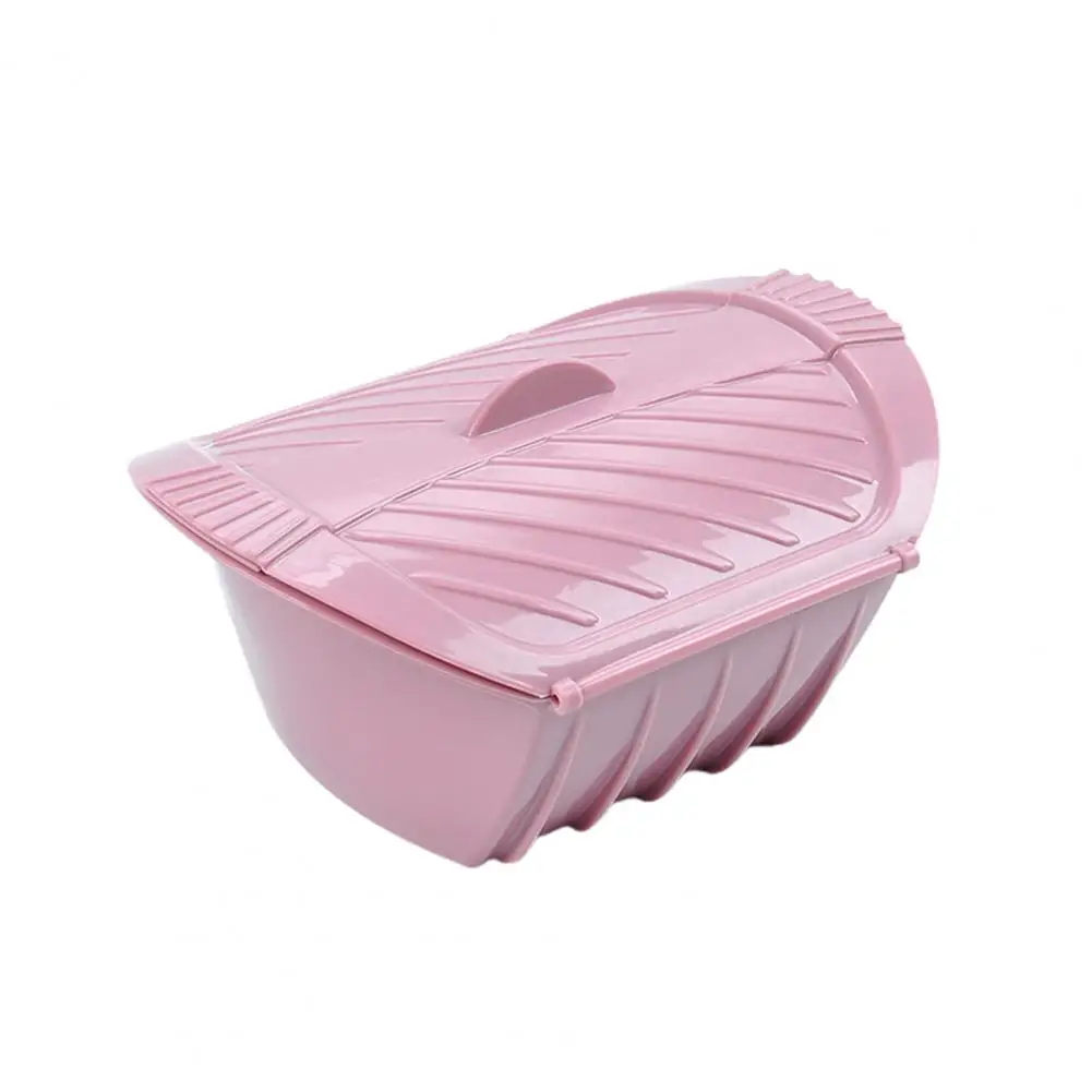 

Handle Intimate Fish Steamer Dish Microwave Convenient Cookware Silicone Reusable Home Steaming For Free