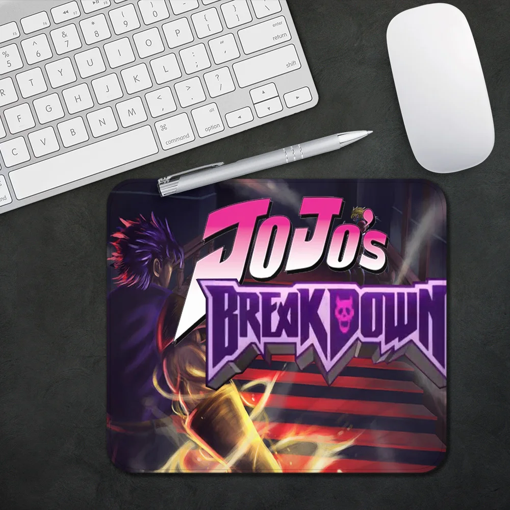 

SIANCS Anime Jojo Bizarre Design Pattern Game mousepad Small Pads Rubber Mouse Mat MousePad Desk Gaming Mousepad Cup Mat