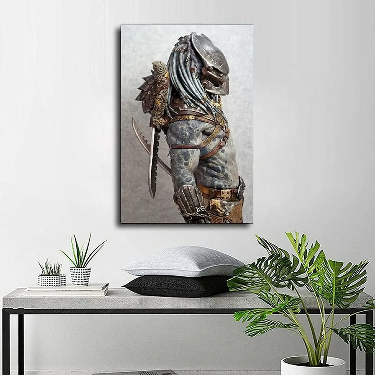 

Alien vs Predator Game Play Room Wall Art Canvas HD Decorative Printed Posters Oil Paintings for Living Room Home Decor Pictures
