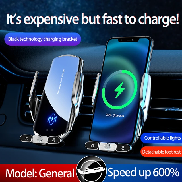 120W Car Wireless Charger Magnetic Automatic Car Mount Phone Holder Induction For iPhone 14 13 11 Samsung Xiaomi Fast Charging 6