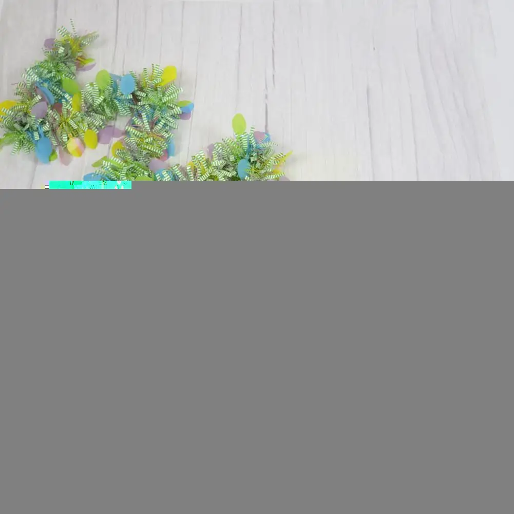

Holiday Pie Supplies Stage Background Decoration Color Easter Sliver Egg Sliver Strip Pull Cosplay Adult U2g1
