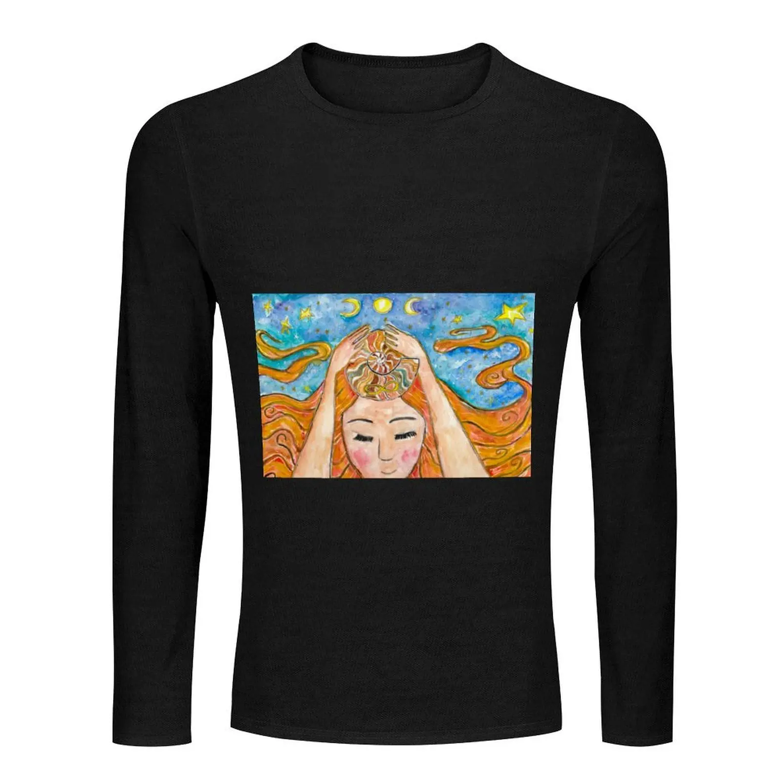 Длинная футболка AMMONITE MAGIC футболки больших размеров мужская