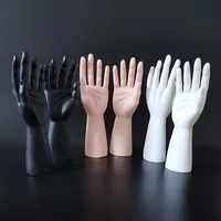 1 Pair of Male Man Mannequin Hand Jewelry Bracelet Gloves Rings Display Model Stand Tool Stand Holder For Retail Stores Showcase